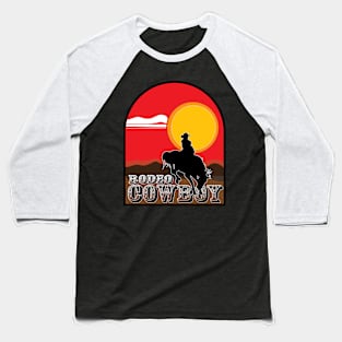 Rodeo Cowboy Baseball T-Shirt